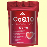 Hot Sale Coq10 Patch:3x Absorption, Antioxidant, Supports Heart & Energy Production. 30 Patches, Supplement Supply