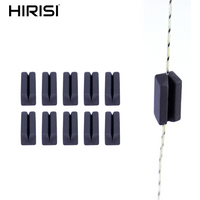 Hirisi 10pcs Tungsten Quick Change Line Sinker Weights Putty Sinkers for Advanced Carp Fishing Rigs and Terminal Tackle AG210