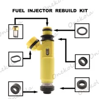 Fuel Injector repair kit Orings Filters for 2004-2008 Mazda RX-8 195500-4450