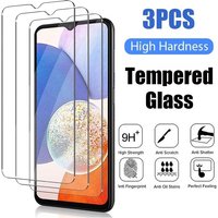 3Pcs HD Tempered Glass For Samsung A50 A51 A52 A52S A53 A54 A55 A70 A71 A72 A73 M12 M31 M31S M51 M52 5G Screen Protector