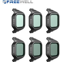 Freewell Drones All Day 6 Pack ND Filters include ND16/32/64/256/512/ND1000 Filter for DJI Mini 5 Pro Drone Camera Accessories