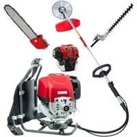 Gold Seller GX50 Backpack 4 stroke string brush cutter hedge trimmer chainsaw garden machine Small multi-functional -pow