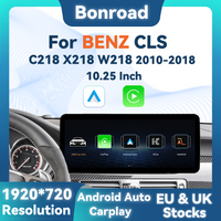 BONROAD 1920*720 Car Multimedia Touch Screen Wireless CarPlay Android Auto Radio GPS Stereo For Mercedes Benz CLS W218 X218 C218