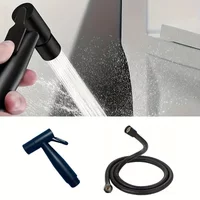 Bathroom Faucet Spray Handheld Toilet Bidet Faucet Hand Bidet Sprayers Brushed Water Sprayer