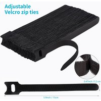 Reusable Velcro ties, adjustable ropes, wire and cable organizer, wire organizer, winding and hook and loop cable management