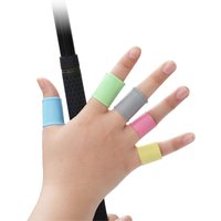 8PCS Silicone Golf Finger Sleeves Non-Slip Sports Finger Band Wear-Resistant Hand Protector Support Basketball Tennis Bowling