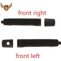 Exterior Door Handle for Nissan QASHQAI 2011 NAVARA 05-15 D40 NP300 PATHFINDER TERRANO 05-12 chrome and black Smooth surface