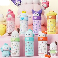 Hellokitty Kuromi Melody Pompompurin Pochacco Hangyodon Cinnamoroll 316 Stainless Steel Insulated Cup Portable Water Cup Cute