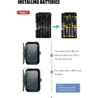 Pudełko na baterie AA do kamer 940PRO/950PRO/960PRO/WIFI940PRO