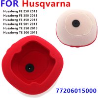 Motorcycle Air Filter is for Husaberg FE 250 FE 350 FE 450 FE 501 TE 250 TE 300 2013 77206015000 Moto Accessories