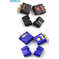 AliExpress WiDELE 1/2/3/4/5 Pairs QS8S Original Anti-Flash high Current QS8 8 mm EC8 Gold Plug Connector Reverse Polarity Proof 180A e-Bike e-Sc