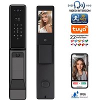 EGFirtor Smart Lock Smart Door Lock Tuya APP 3D Face Recognition Electronic Digital Smart Door Lock With Camera