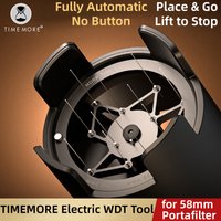 TIMEMORE Electric WDT Tool for 58mm Portafilter, 12-Needle Bi-Directional Stirrer, 500mAh Rechargeable, 6 Spare Needles