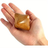 Sandalwood Hexagonal Hand Ball Massage Ball Meridian Health Care Equipment Deep Tissue Massage Acupressure Rings