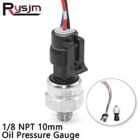 HD 1pc 5V Stainless Steel NPT1/8 Oil Fuel Air Pressure Transducer Transmitter Sensor Sender Unit 145Psi 215Psi 300Psi 500Psi