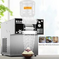 Commercial Snowflake Ice Maker 60Kg Multifunctional Smoothie Machine 220V/110V Milk Tea Shop