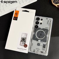 Spigen Ultra Hybrid MagFit Magnetic Transparent Case For Samsung Galaxy S23 S24 Ultra S25 Plus For Magsafe TPU Shockproof Cover