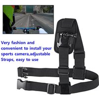 Adjustable Shoulder Strap Mount Chest Harness Adapter For GoPro Hero 1/2/3/3+/4/5/6/7/10/11 Action Camera Accessories