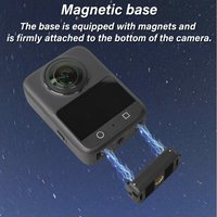 Magnetic Quick Release Adapter Mount forDJI OSMO 360 / Action 6/5/ 4 / 3 ,with 1/4 Screw Hole/Adapter Connection, Aluminum Alloy