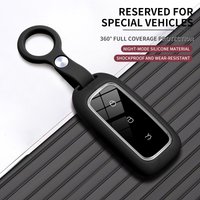 For Geely EX5 E5 Starray EM-i Galaxy L7 L6 M7 E8 Car Key Case Cover Liquid Silicone Smart Remote Fob Protector Shell