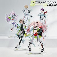 Danganronpa Lapse Series Acrylic Stand Keychain Full Set Sci-fi Outfit Anime Characters Collectible Desktop Decor Merch