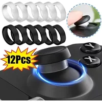 12-1PCS Joystick Protectors Elastic Protective Joystick Rubber Ring for Steam Deck PS5 PS4 Xbox Anti-Wear Protector Ring Covers