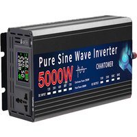 4000W 5000W Inverter 12V 220V 24V 110V Pure Sine Wave Inverter DC To AC Portable Power Voltage Converter Solar Car Inverter