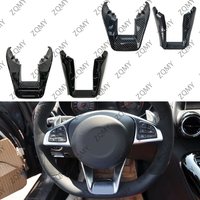 Do Mercedes Benz AMG W117 W205 W213 W218 W222 X253 CLA CLS GLA GLC GLE C63 do kierownicy samochodowej AMG Style Dolna osłona wykończenia