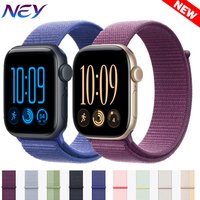 Sportarmband für Apple Watch 46mm 44mm 40mm 41mm 45mm 49mm Nylon-Armband iWatch Series 12 11 10 9 8 7 6 5 SE3 Ultra 4