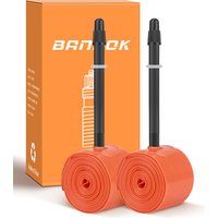 AliExpress BANBOK Ultralight Bicycle Inner Tube 700x 18 25 28 32C Road Bike TPU Material 45mm 65mm 85mm Valve Length French MTB Bike