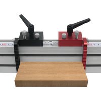 Miter Track Stop Alloy Steel T Slot Stop, Adjustable Fence Flip Stop Accurate Length Limit Device Woodworking Tool