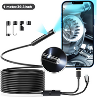 Dual Lens Endoscope, 1920P High-definition Endoscope, for Industrial Sewers, Car Maintenance, Birthday Gifts