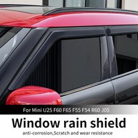 Window Visor For MINI COOPER F55 F65 F60 R60 U25 F54 J05 COUNTRYMAN CLUBMAN Vent Sun Rain Guard Shield Delflector Awning Cover
