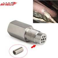 For Fault Code P0420 P0430 Universal Sensor Spacer Adapter M18X1.5 Check Engine Light CEL Mini Catalyst