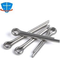 M1M1.2M1.5M2 M3 M4 M5 M6 M8 Stainless Steel U Shape Type Spring Cotter Hair Pin Steel Pins Split Clamp Open Elastic Clip for Car