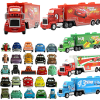 Hot Sale Disney Pixar Cars Lightning McQueen Mater Mack Uncle Metal Model Racing Car Toys Children's Birthday NEWYEAR Gifts