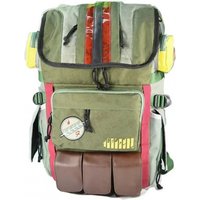2026 New Boba Fett cosplay canvas backpack school bag travel outdoor rucksack for men women LiyCos
