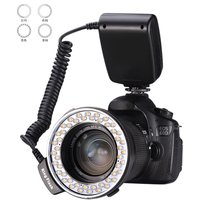 RF 550D Macro LED Ring Flash Light Universal for Nikon Canon Olympus Fuji DSLR Camera Photography Accessory