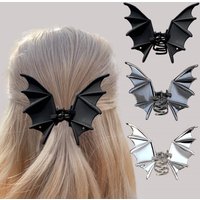 Bat wing claw clip, cool and edgy dark style, suitable for daily wear / Halloween costumes / subculture accessories