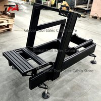 Aluminum Rig Full Motion Racing Simulator Cockpit Setup Adjustable Seat Wheel Pedals Shifter Mount Included