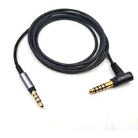 For 4.4mm Balance to 3.5mm SONY Audio Technica MDR-1A 1ADAC 1ABT MSR7 100AP XB950BT WH1000X Headset Silver Plated Upgrade Cable