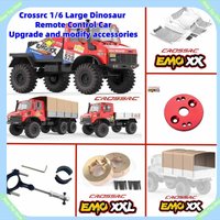 Pyfore Metal Chassis Armor For Crossrc Emo Xxl 1/6 Rc Model Car Rock Crawler Truck Accessories