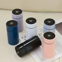 200ML Smart Display Thermos Cup Mini Pocket for Men Students Office Thermos Cups Stainless Outdoor Leisure Portable Thermos Cup
