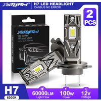 XSTORM H7 LED Headlights Bulbs H1 H4 H11 Lights for Car 100W 60000LM 9005 9006 LED Headlights Canbus 16CSP Chips Auto Lamp 12V
