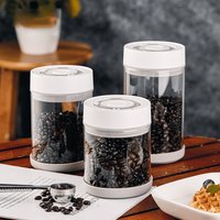 Kitchen Moisture-proof Glass Coffee Bean Jar Automatic Intelligent Vacuum Storage Sealed Jar Food Fruit Cereals Tea Container