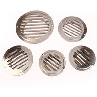 1Pc 70/80/100/120/150MM Round Stainless Steel Air Vent Grille Insect Protection Home Exterior Wall Ducting Ventilation Tool‘