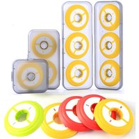 Random Color Spindle Silicone Main Spool W/Box Fishing Main Line Box Winding Board Not Hurting Line Closed Fishing Main Winding