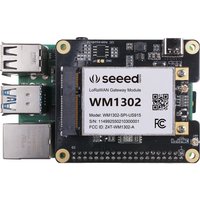 WM1302 Raspberry Pi Hat, Add-on board for WM1302 LoRaWAN Module, Based on LoRa Concentrator Semtech SX1302