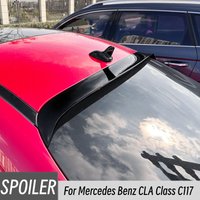 For 2013-2019 Mercedes Benz CLA Class C117 ABS Plastic Car Rear Window Roof Spoiler Wings Bodykit Tuning Accessories