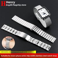 For Casio Small Square MoonPhase MTP-M305 solid stainless steel watch strap MTP-M300 Metal Watchband bracelet wristband 20mm
